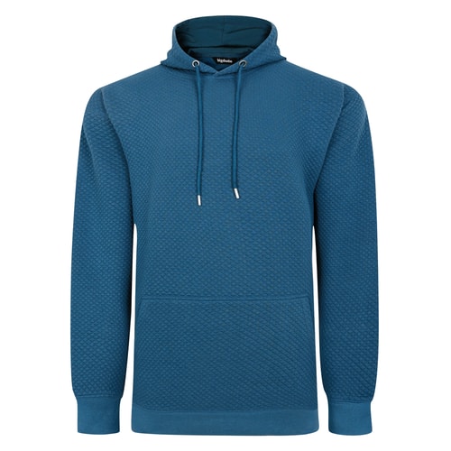 Bigdude Textured Hoody Petrol